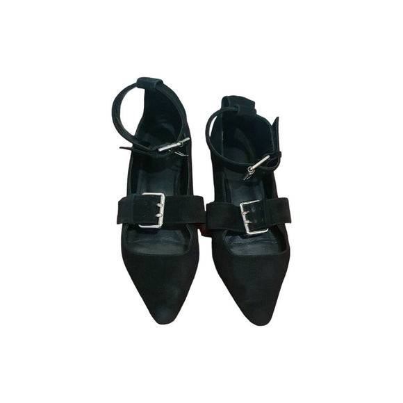 Opening Ceremony Buckle suede flats Size Eur 36/ 6 USA - Picture 8 of 15